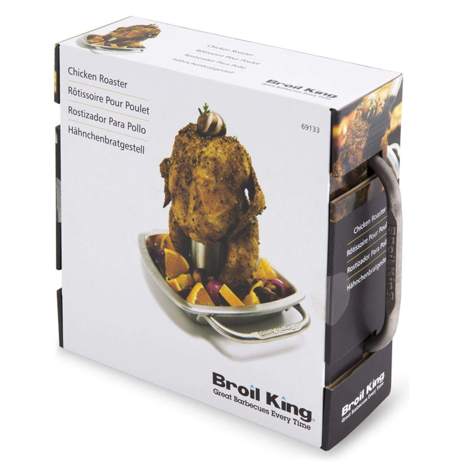 Broil King Imperial Stainless Steel Beer Can Poultry Roaster 9 In. L X 11.3 In. W 1 Pk - Image 5