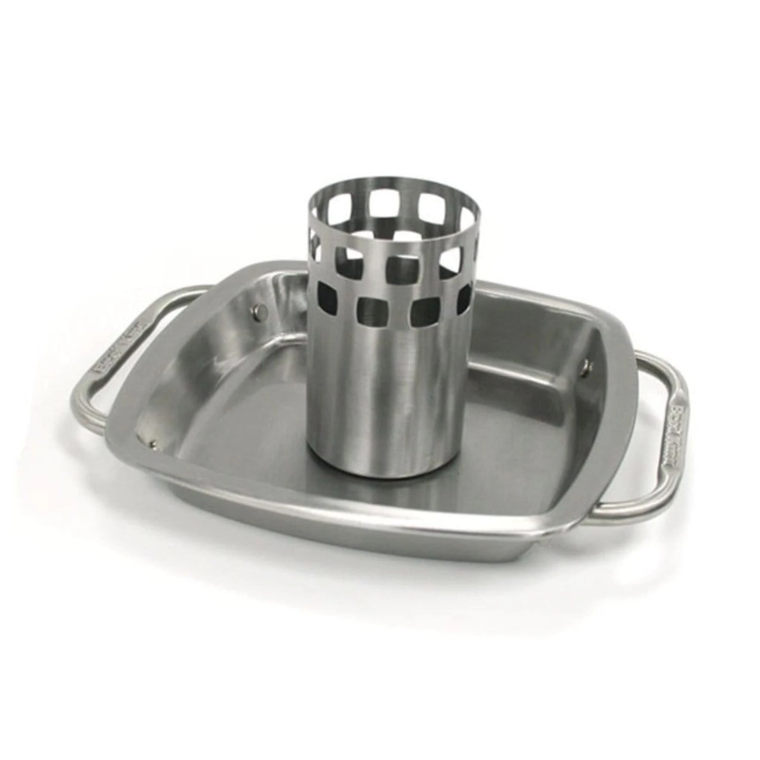 Broil King 11" Stainless Steel Premium Chicken Roaster W/ Pan