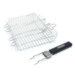 Broil King 12" Stainless Steel Grill Basket W/ Detachable Handle
