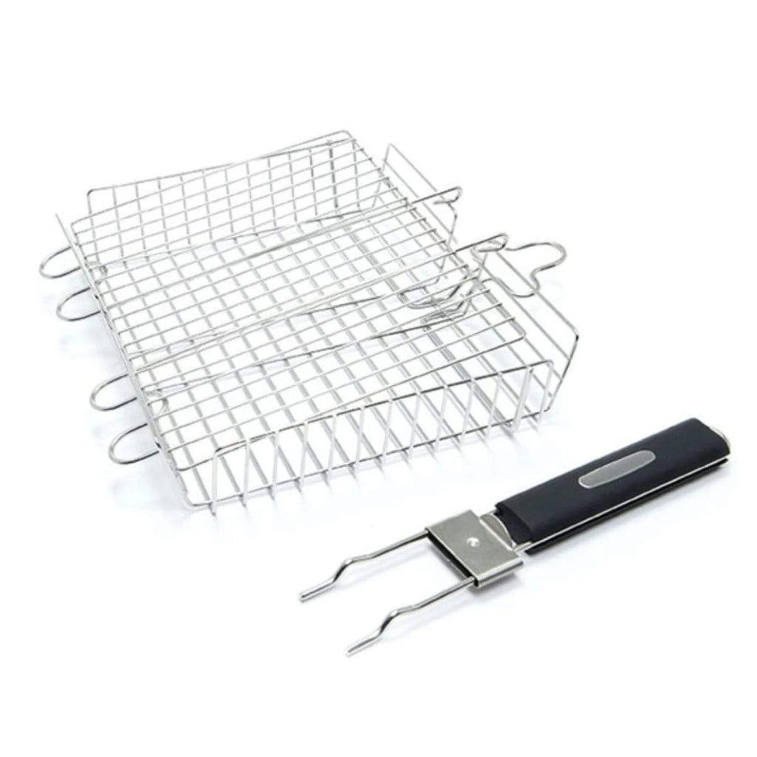Broil King 12" Stainless Steel Grill Basket W/ Detachable Handle