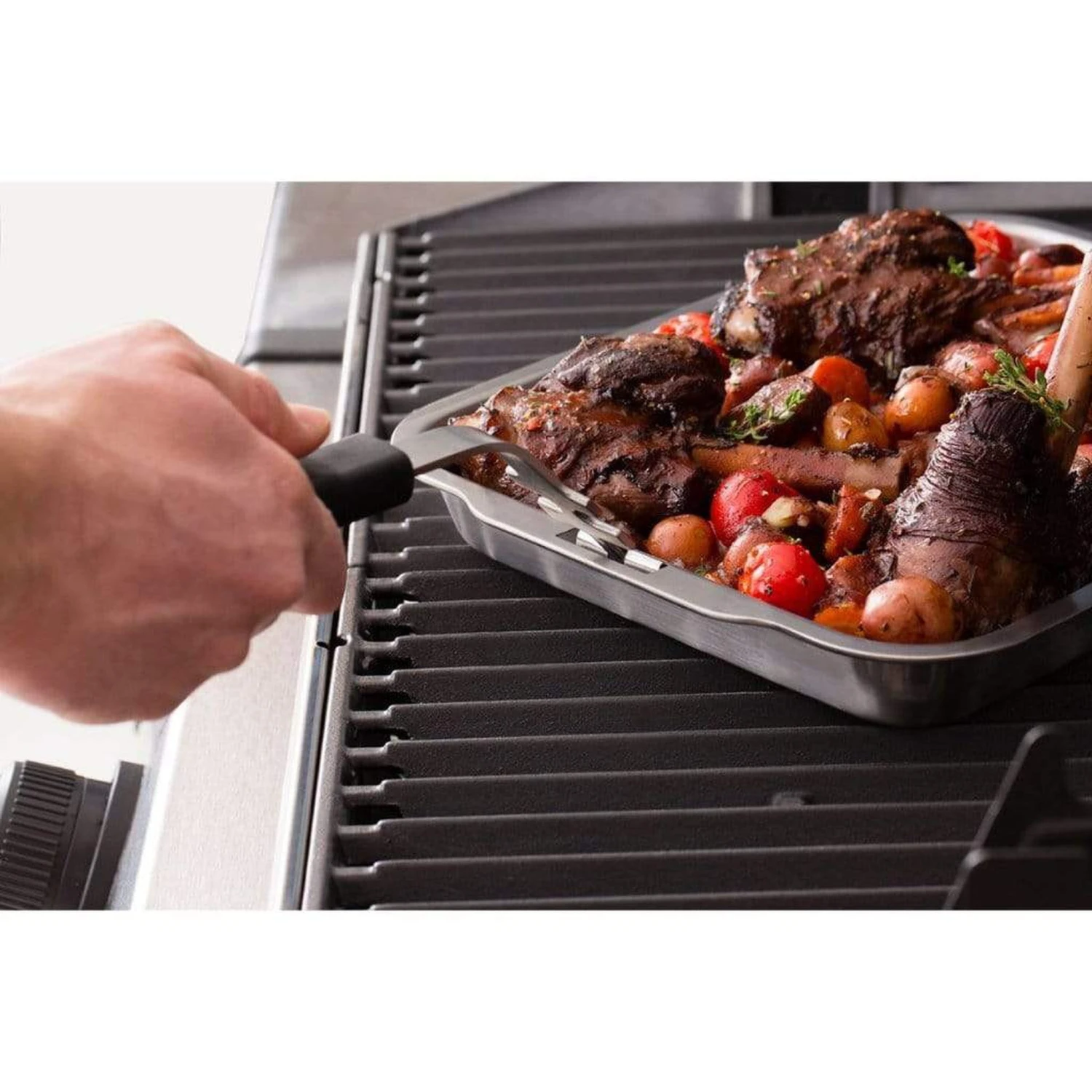 Broil King 13" Stainless Steel Roasting/ Drip Pan - Image 4