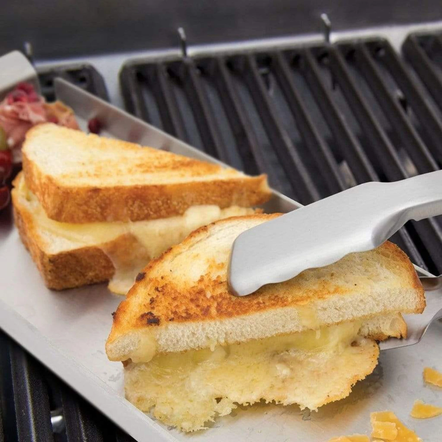 Broil King 16" Stainless Steel Baron Grill Tong - Image 3