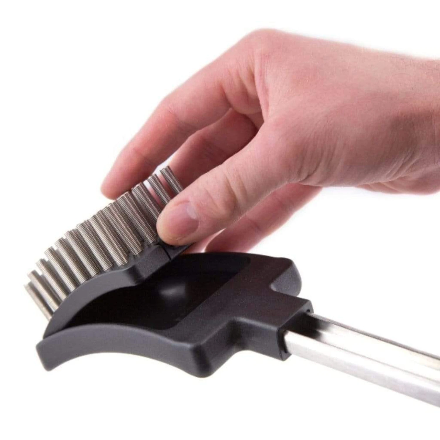 Broil King 20" Stainless Steel Coil Spring Baron Grill Brush - Image 2