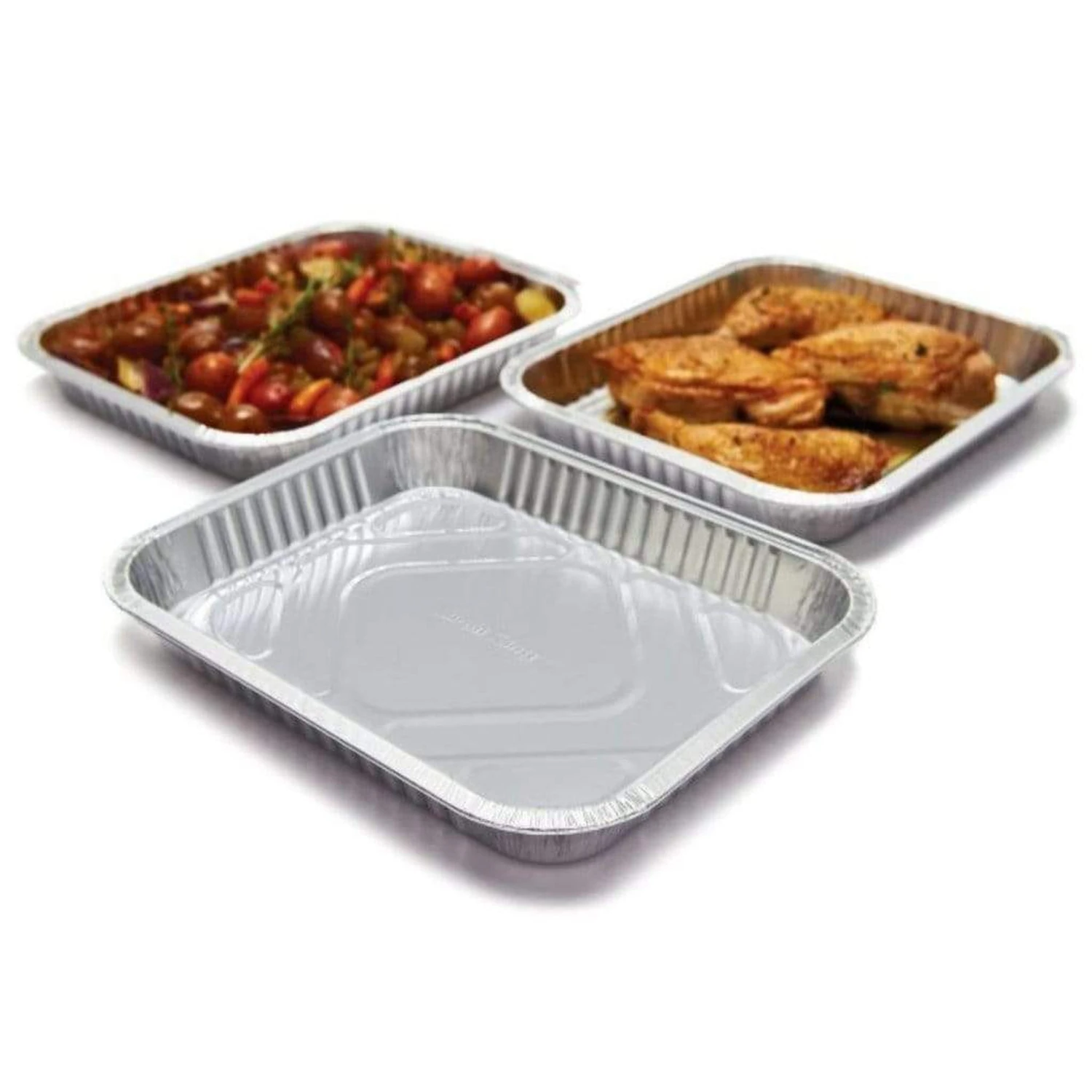 Broil King 3-Pack Large Aluminum Foil Drip Pan - Image 2
