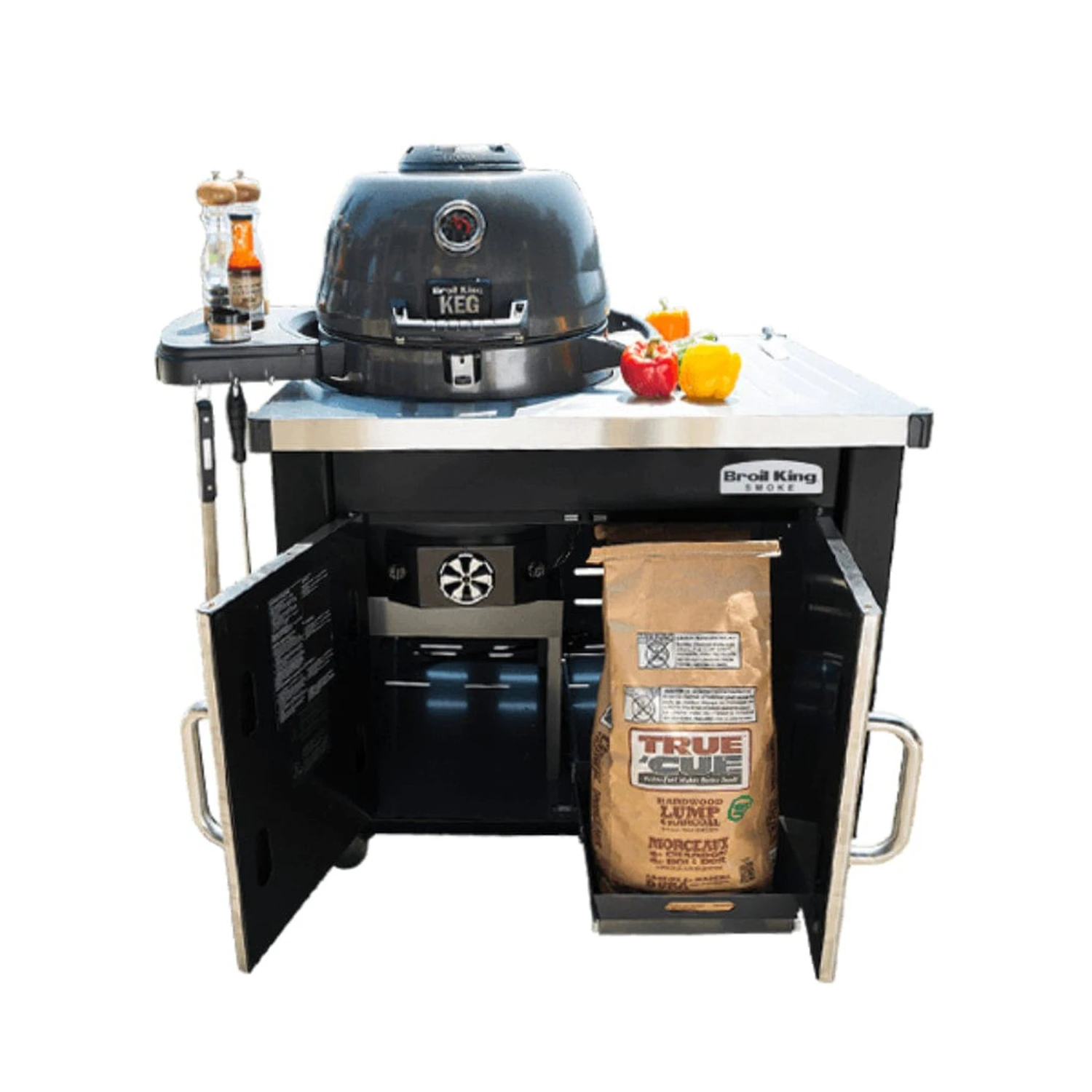 Broil King 46" Stainless Steel Keg Grilling Cabinet - Image 3