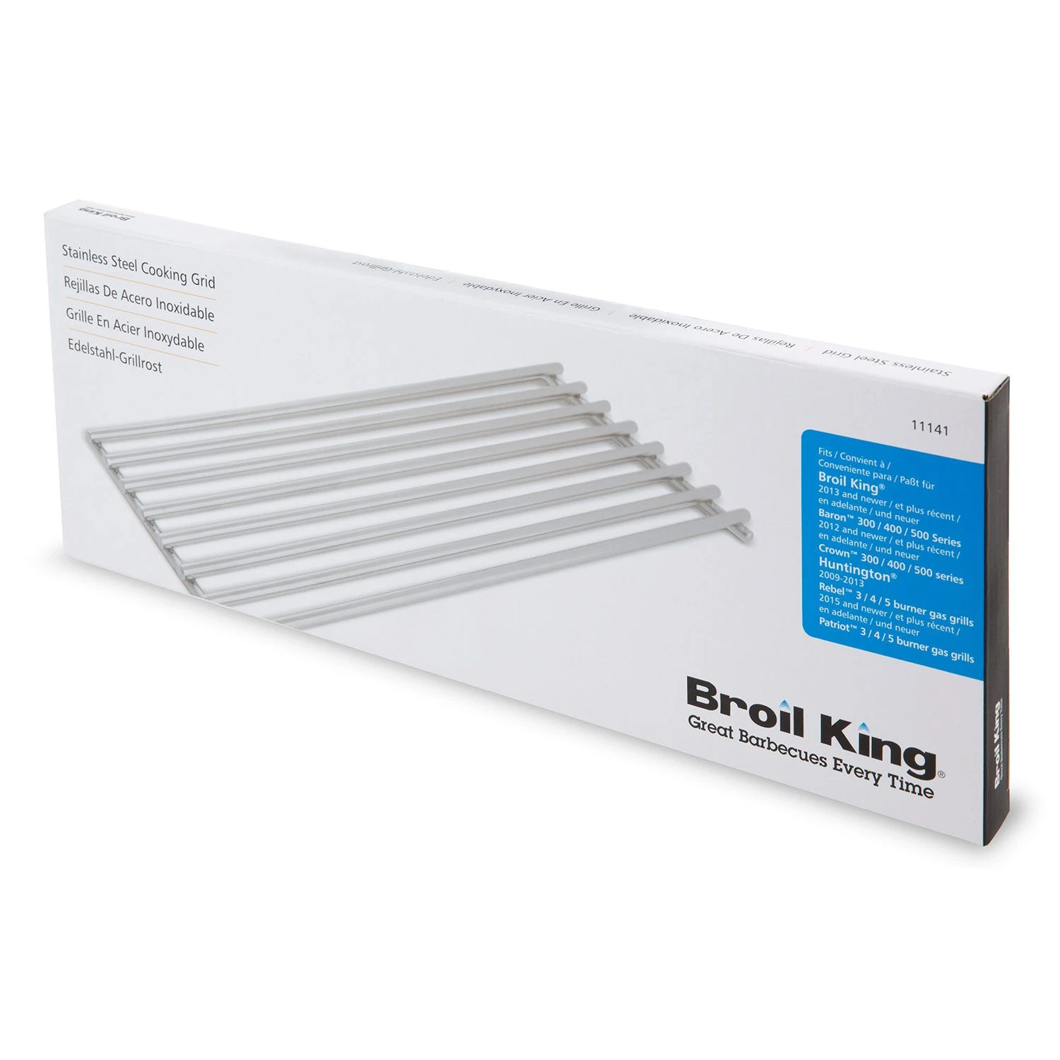 Broil King 11141 Stainless Steel Cooking Grid For Baron 300/400/500, Crown 300/400/500 Grills - Image 3