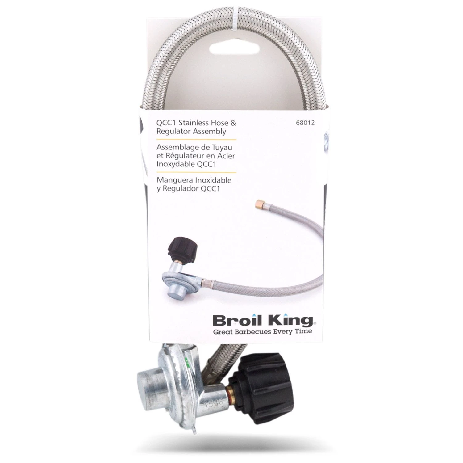 Broil King 68012 Braided Stainless QCC1 Hose And Regulator - Image 2