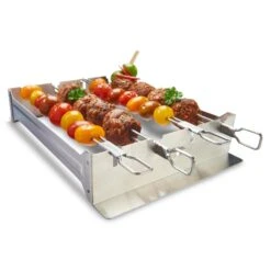 Broil King 69138 Stainless Steel Narrow Kebab Rack
