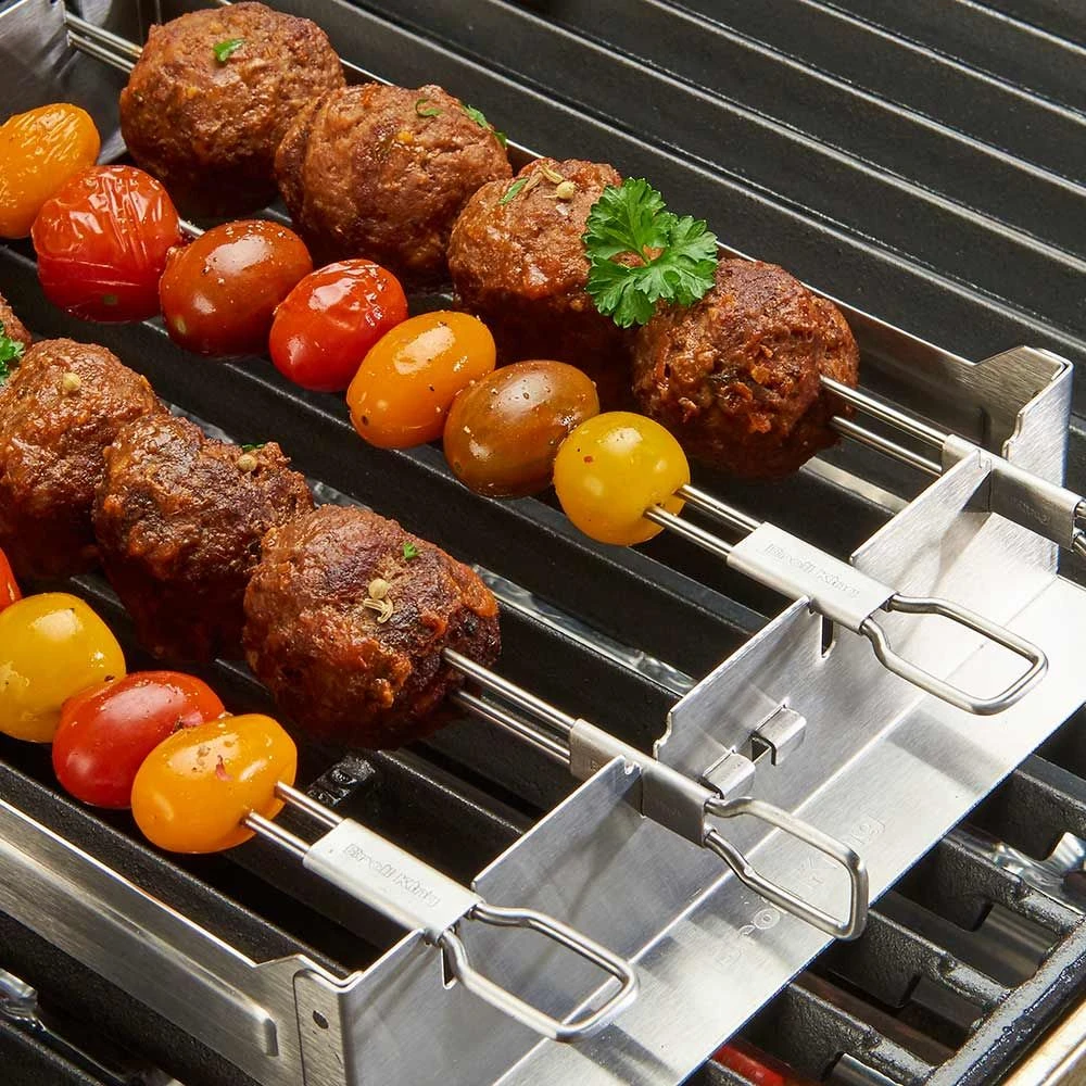 Broil King 69138 Stainless Steel Narrow Kebab Rack - Image 6