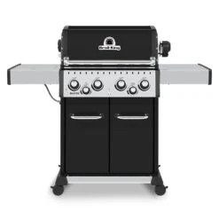Broil King BR-490 Baron 490 Pro 4-Burner Gas Grill With Rotisserie And Side Burner, 57-Inches