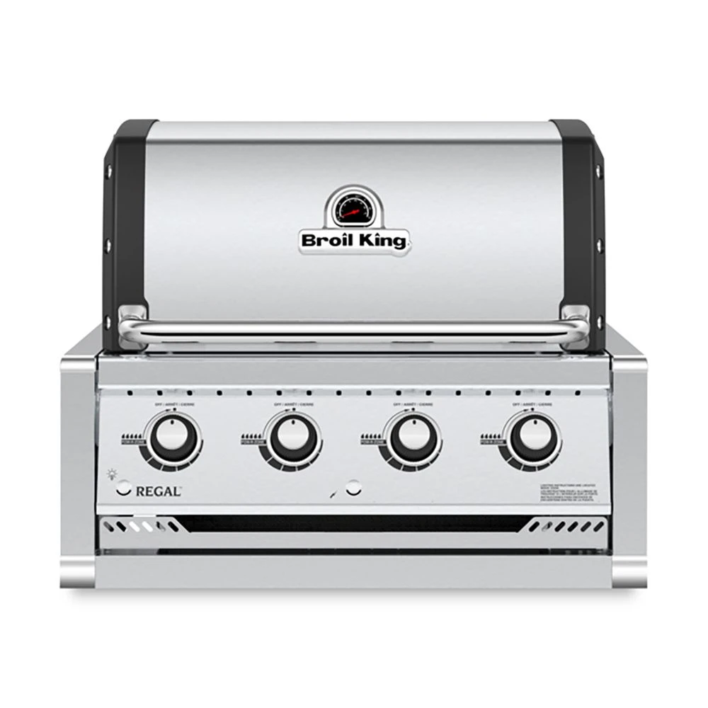Broil King RG-S420 Regal S420 Stainless Steel 4-Burner Built-In Gas Grill Head